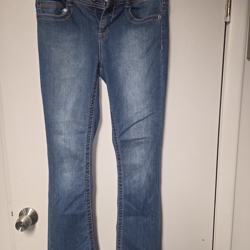 Stylish Blue Boot Cut Women's Jeans